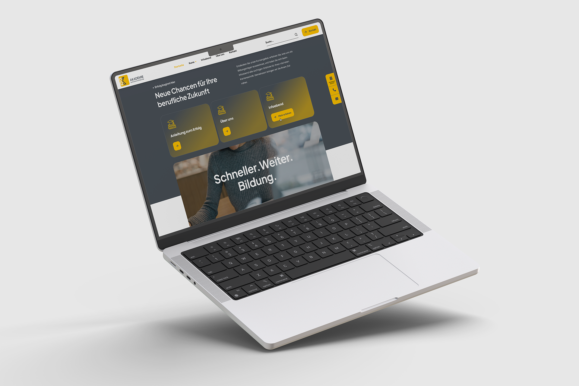 Sineos Referenz Schneller-Karriere Laptop